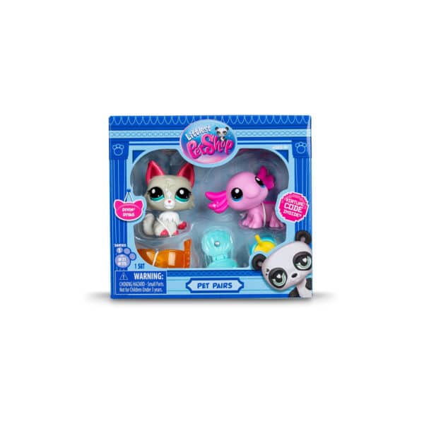 Littlest Pet Shop - Pack de 2 Mascotes - Figuras #21 e #25