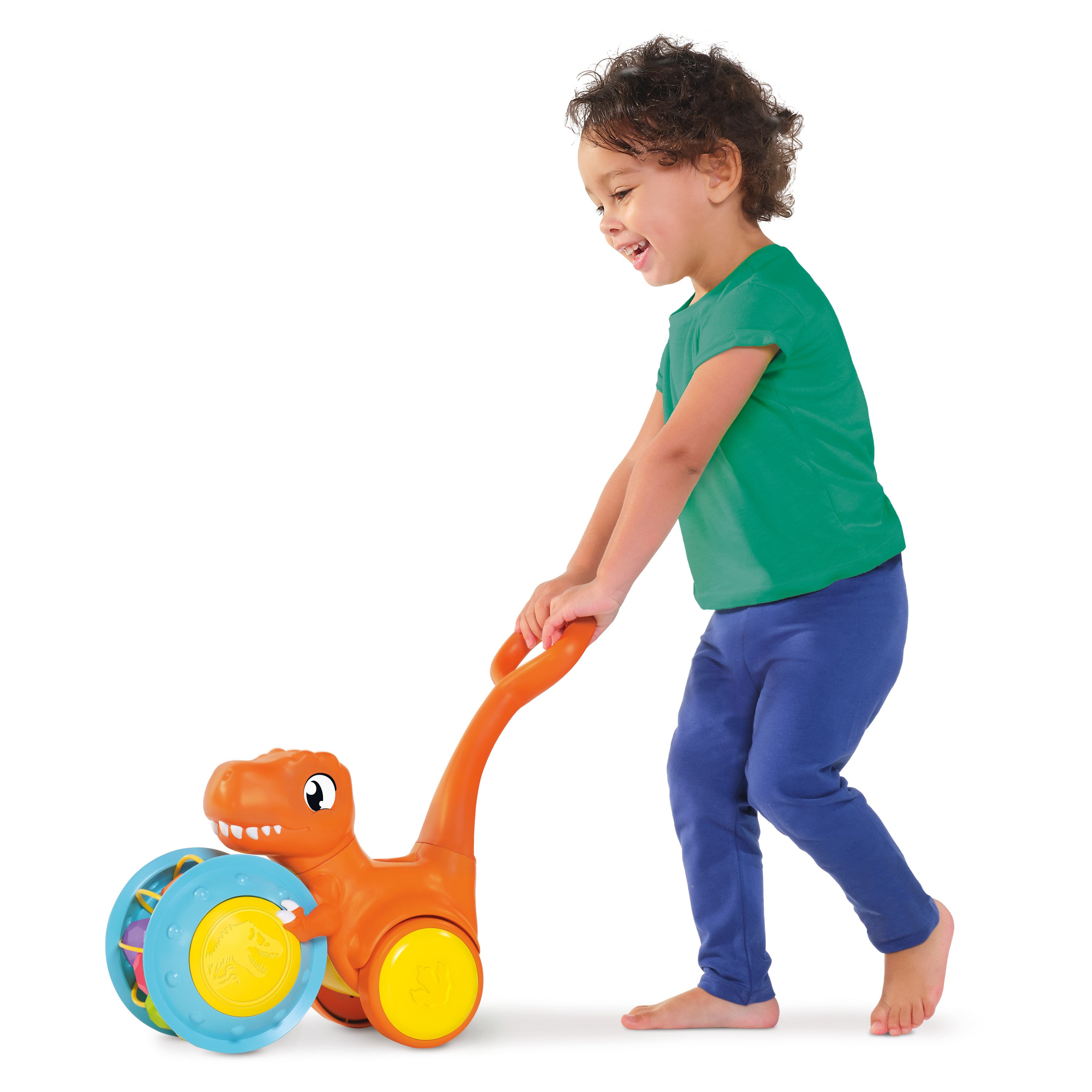 T-Rex agarra y empuja