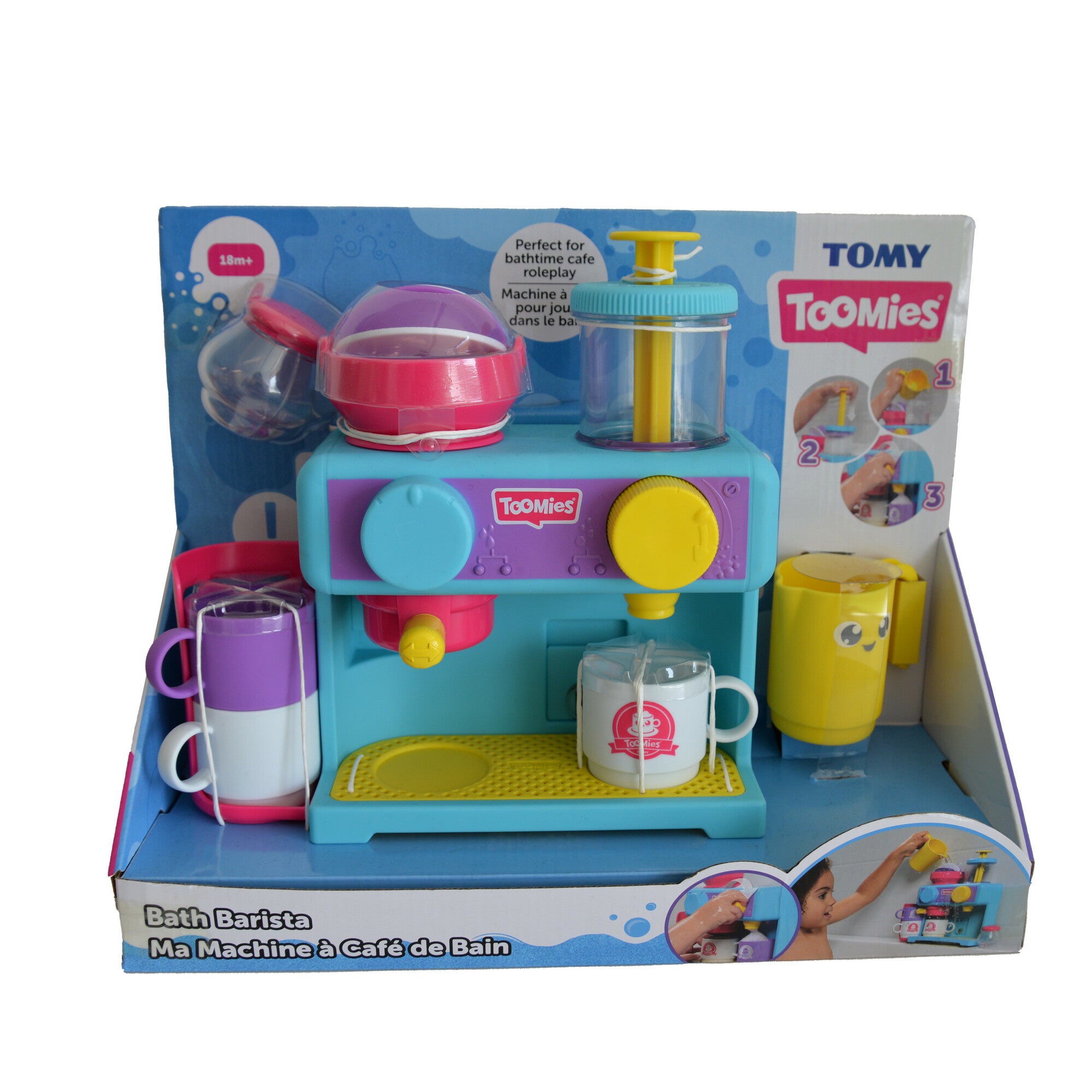 Cafetería en la ducha