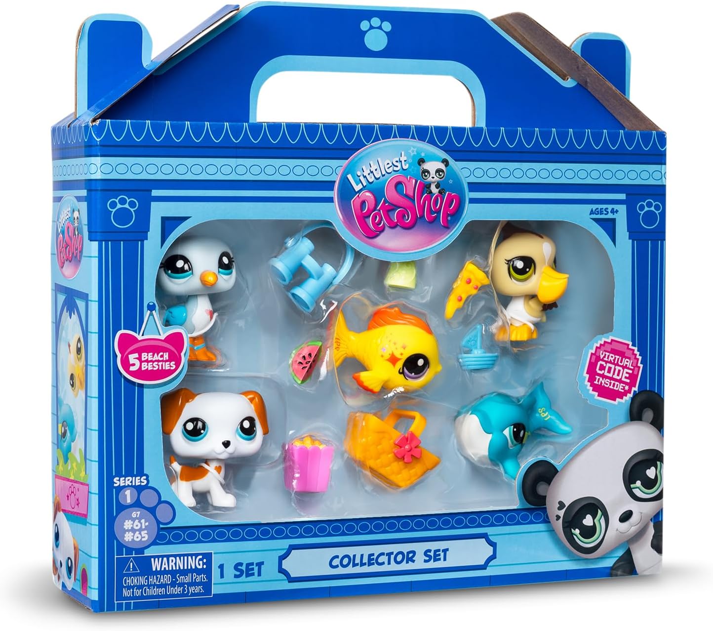 Littlest Pet Shop – Collector's Pack 5 Pets #61 to #65