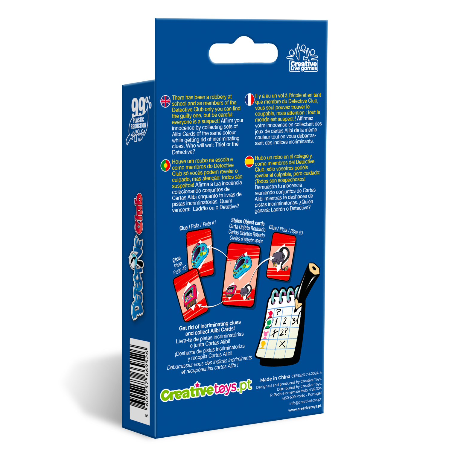 Detective Club - Creative Live Games