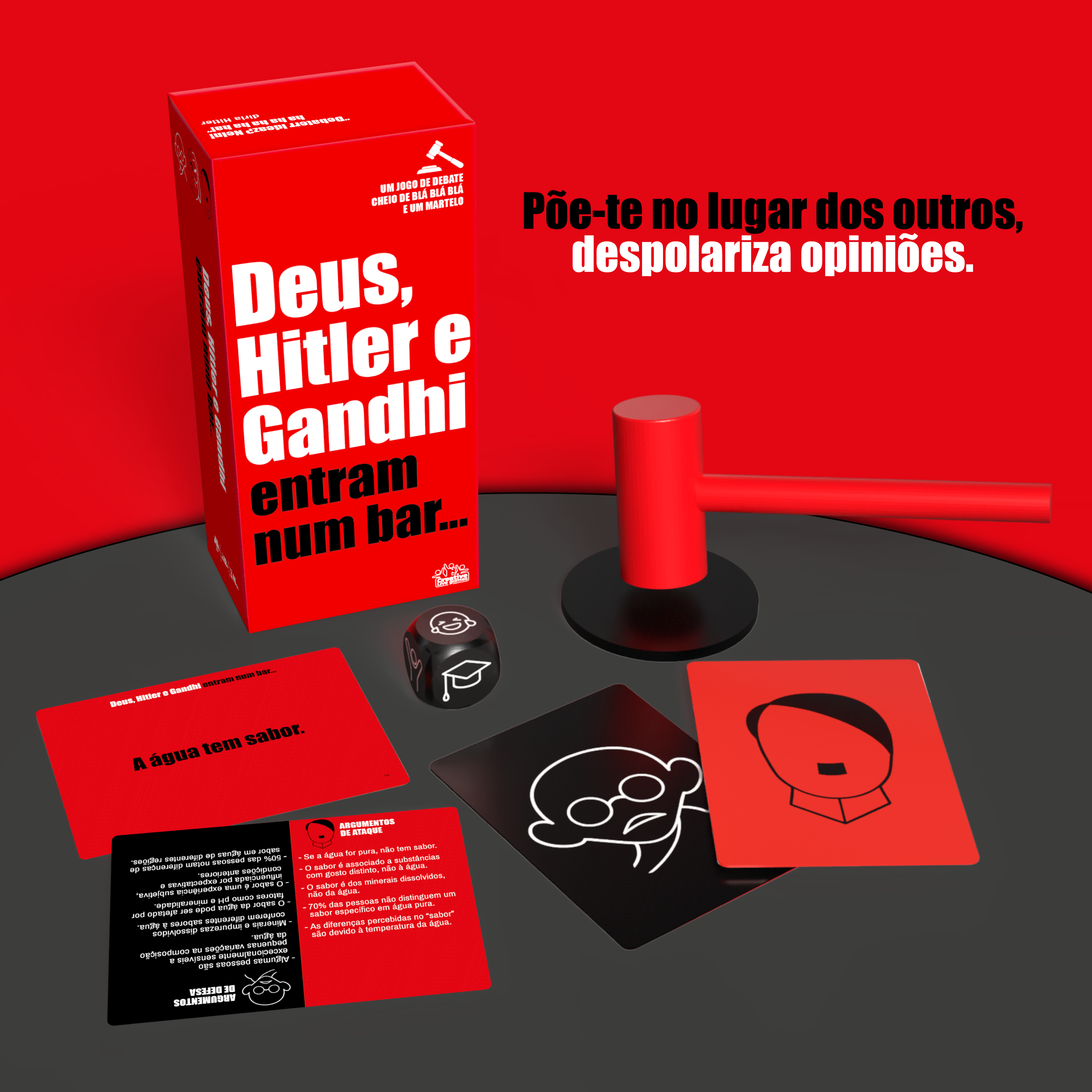 Dios, Hitler y Gandhi entran en un bar... - Creative Live Games