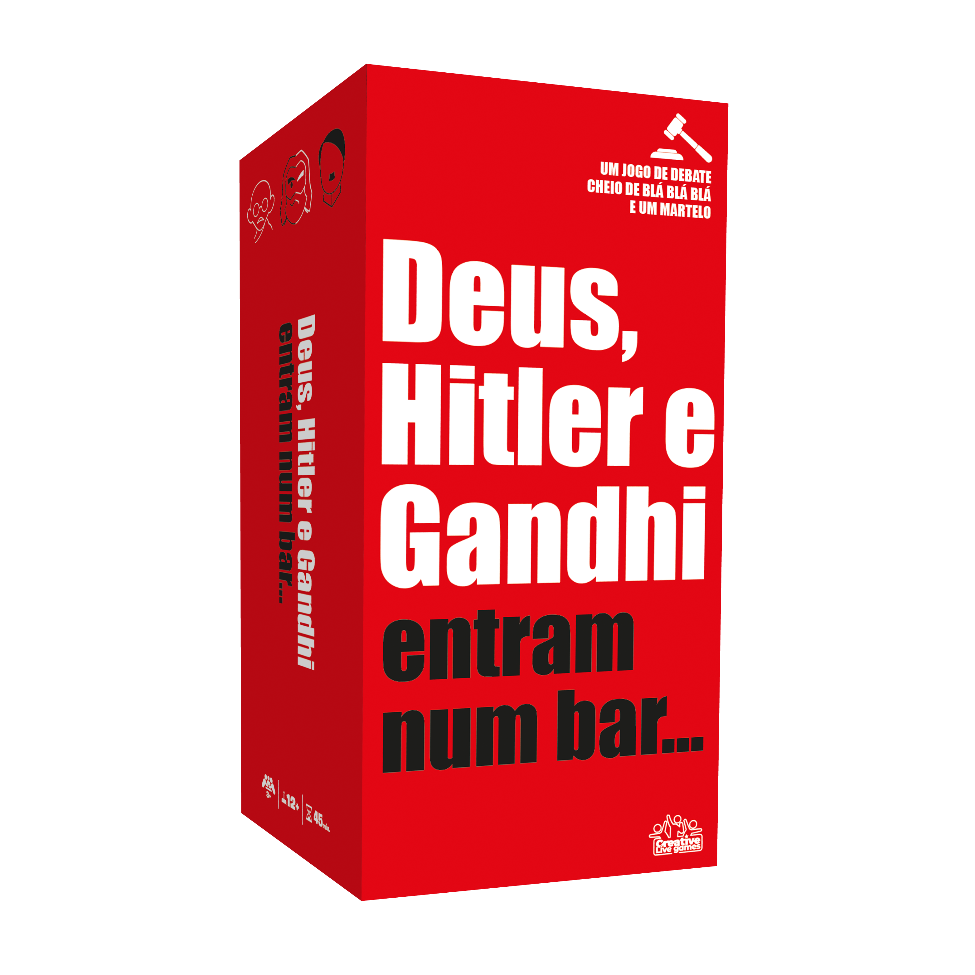 Dios, Hitler y Gandhi entran en un bar... - Creative Live Games
