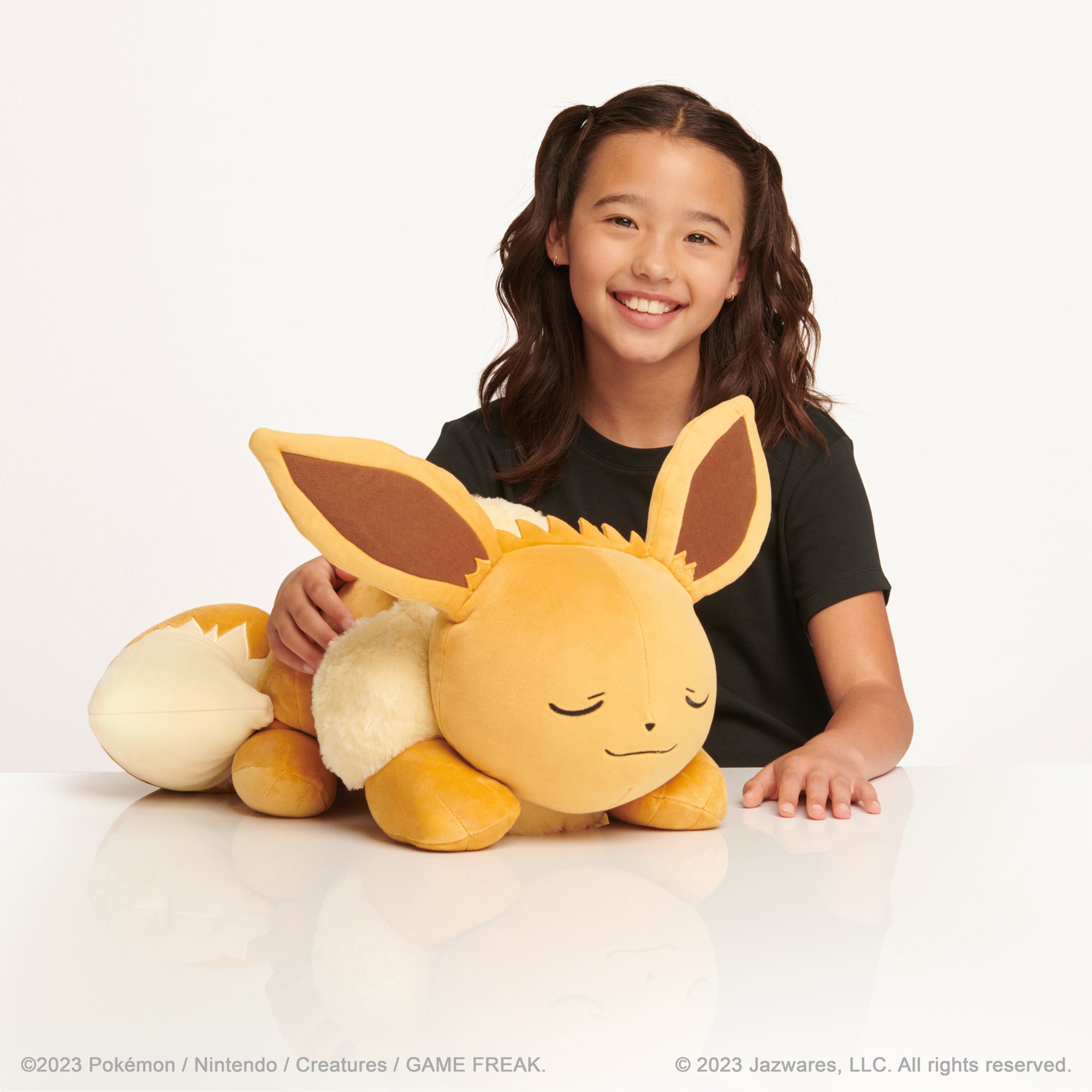 Sleeping Eevee Plush Toy - 46cm