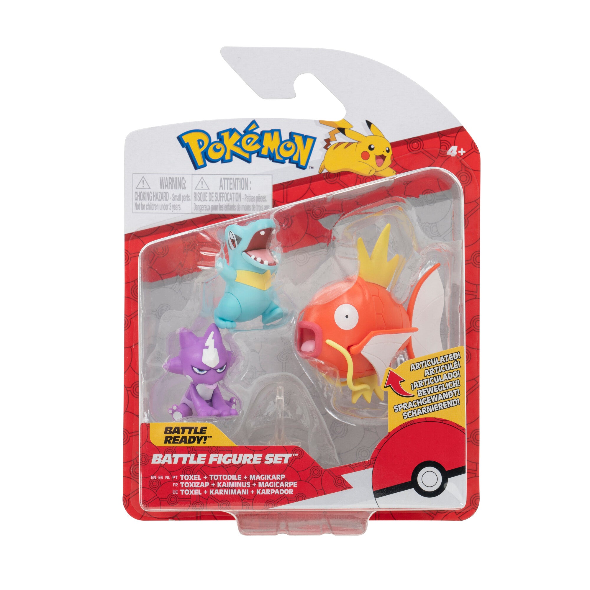 Multipack de 3 figuras Pokémon