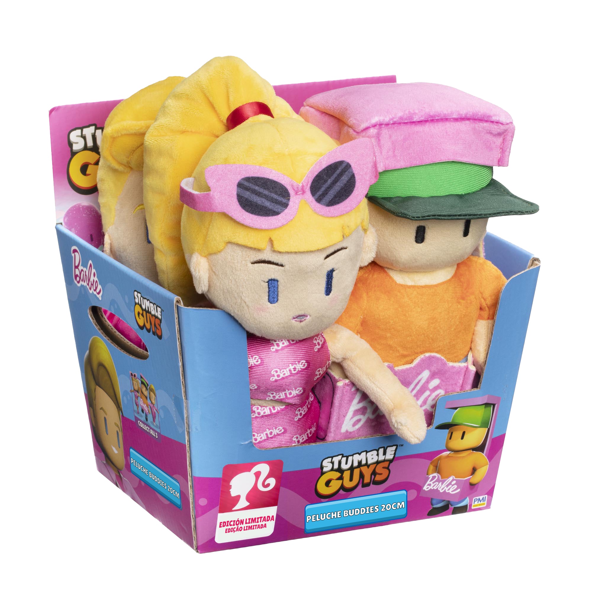 Stumble Guys x Barbie Peluches 20cm