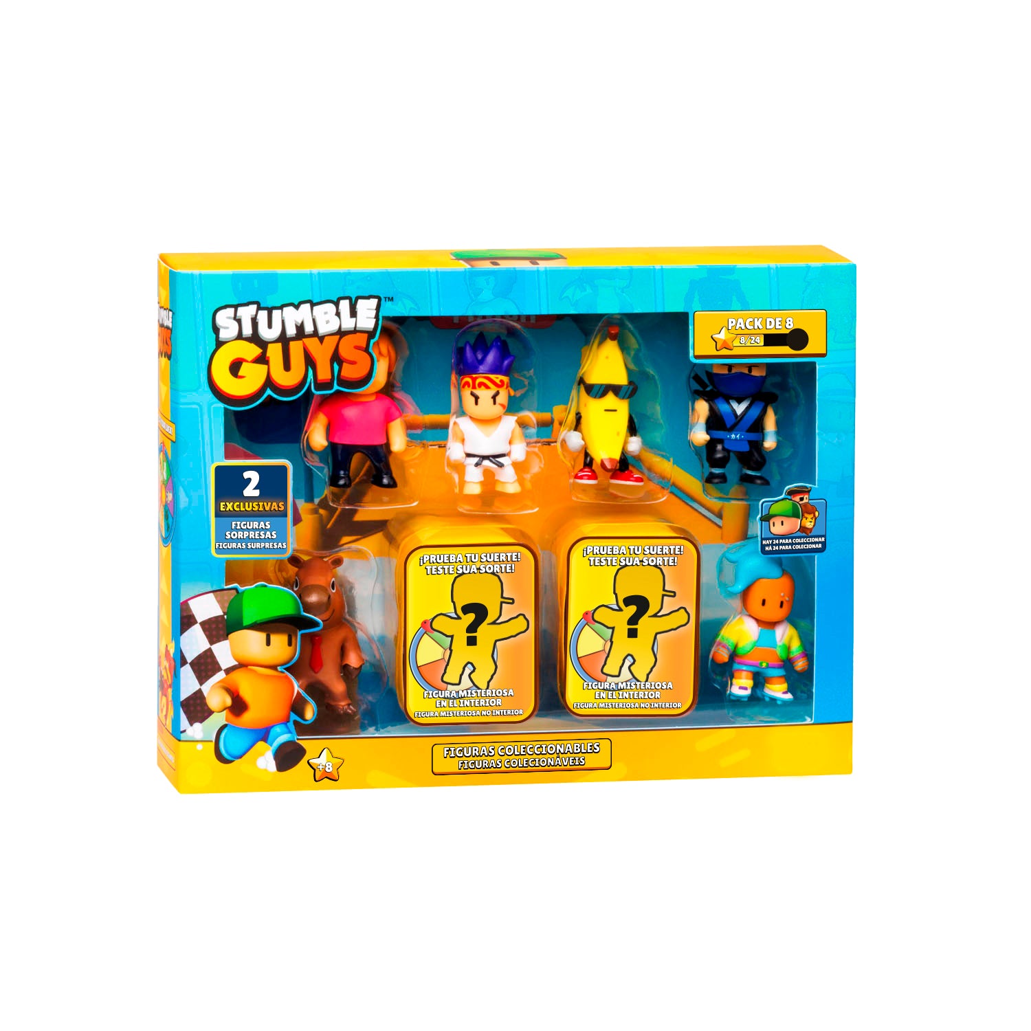 Stumble Guys - 8 Pack