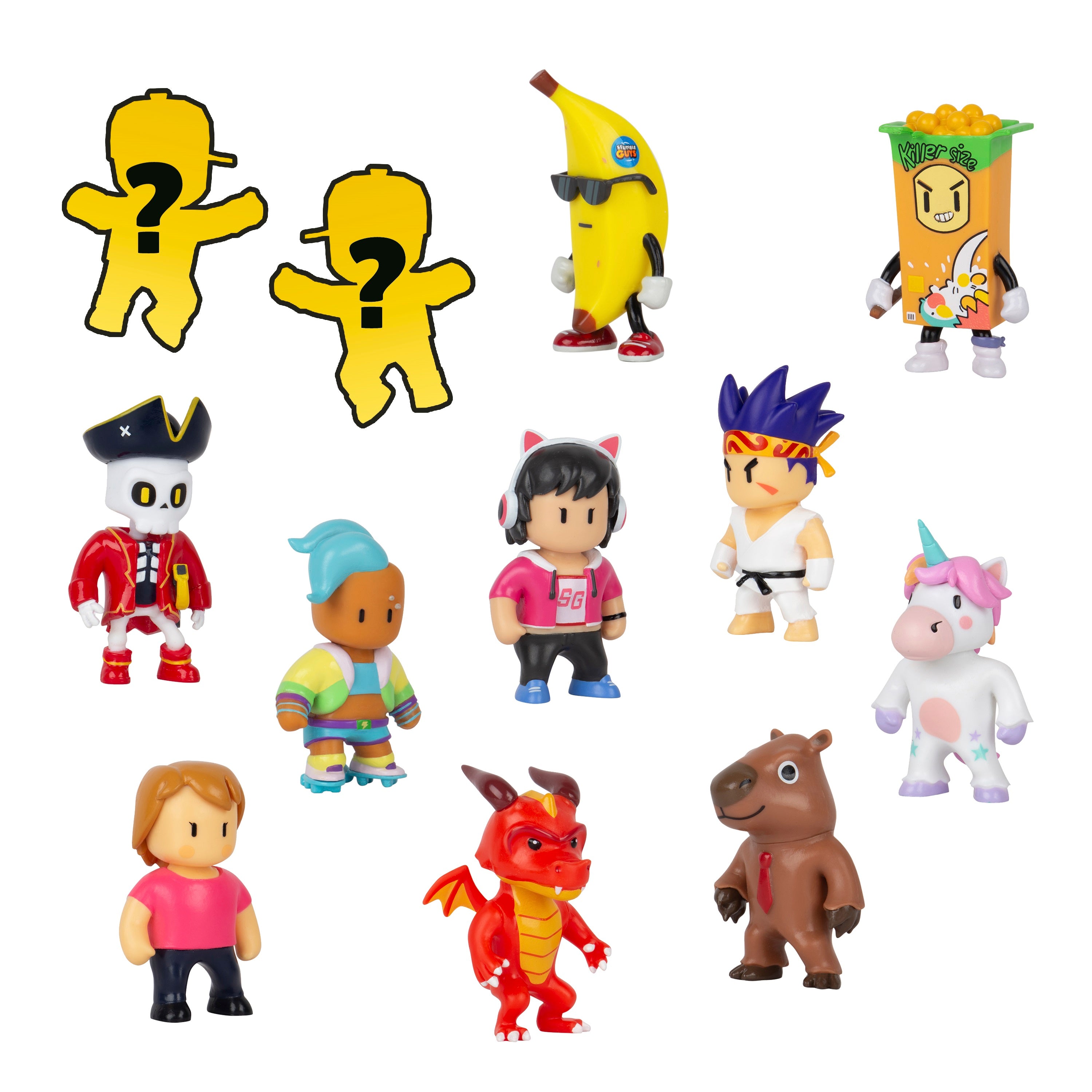 Stumble Guys - 6cm Figure - Pack of 12 Units