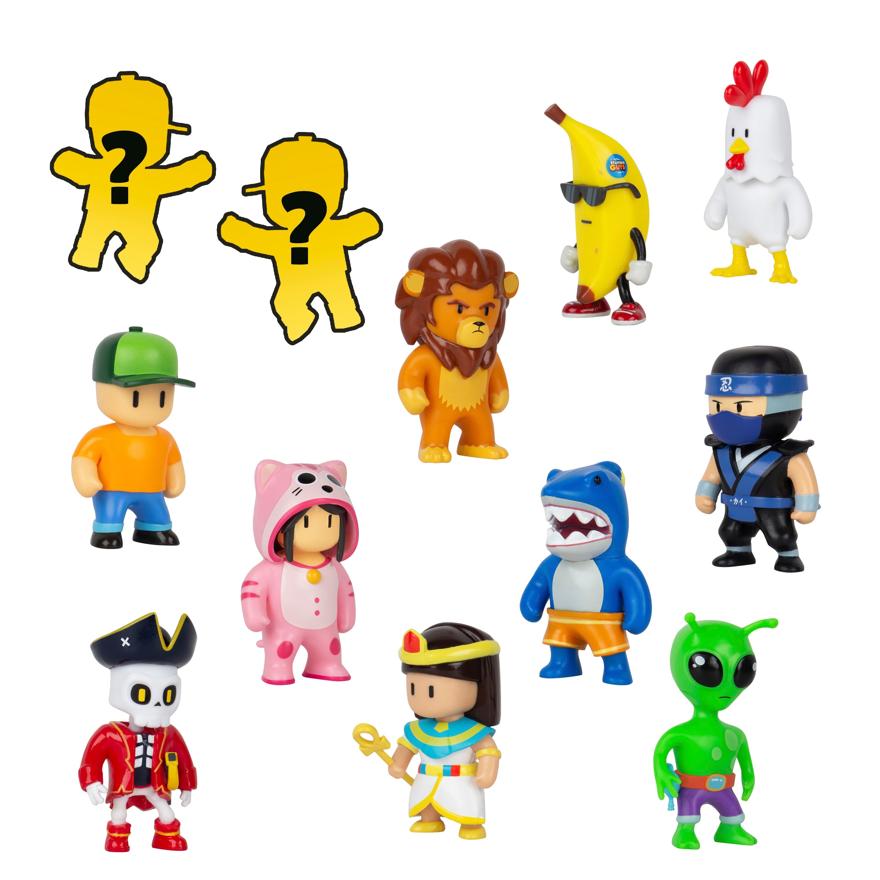Stumble Guys - 6cm Figure - Pack of 12 Units