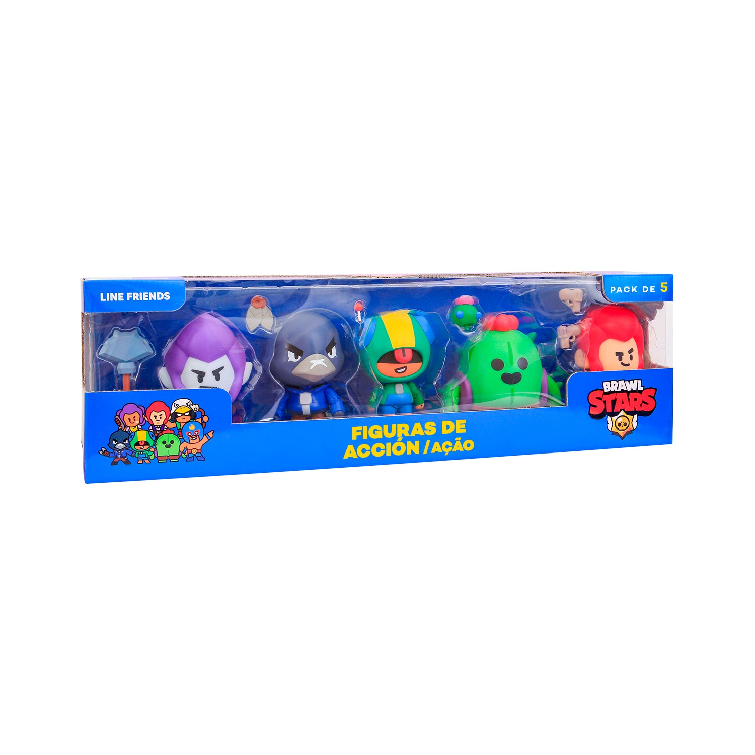 Brawl Stars - Action Figure - 5 Pack