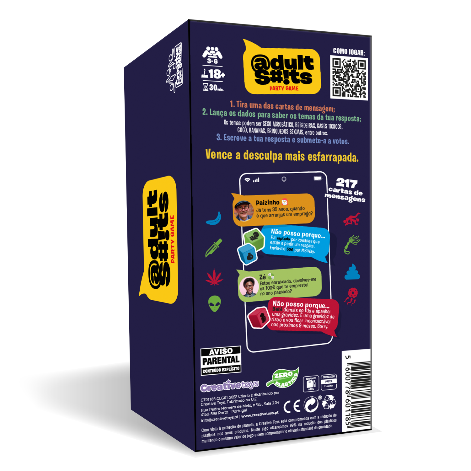 Mierdas para adultos - Juegos creativos en vivo