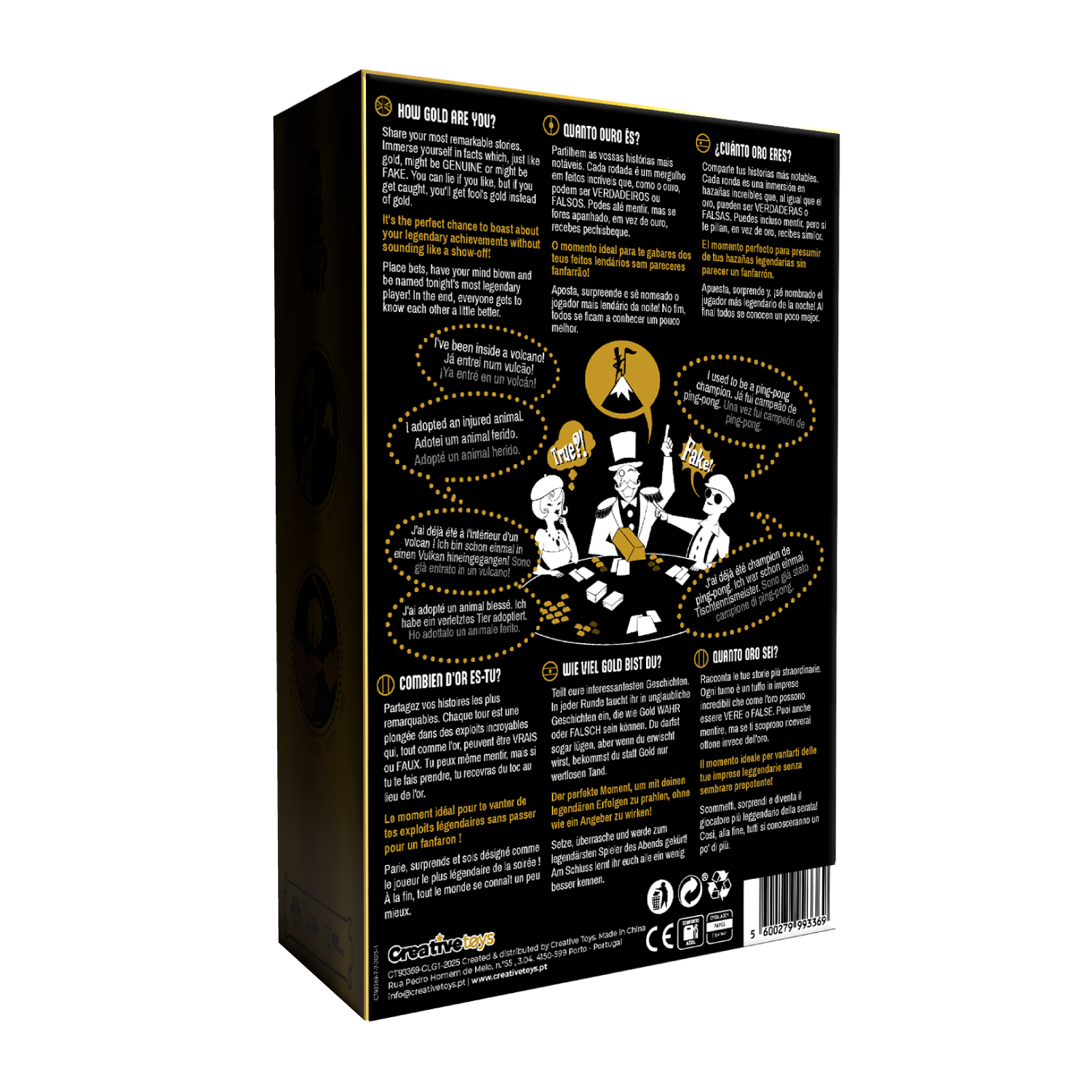 How Gold Are You? - Creative Live Games