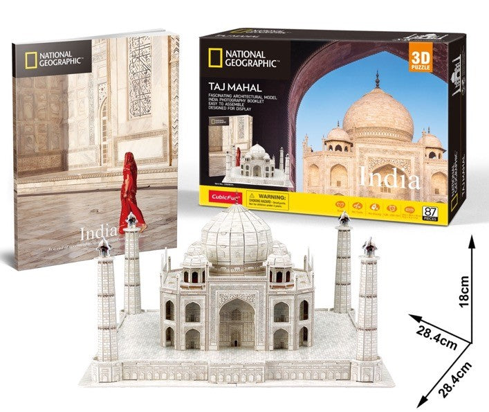 Puzzle 3D - NatGeo Taj Mahal 86pcs