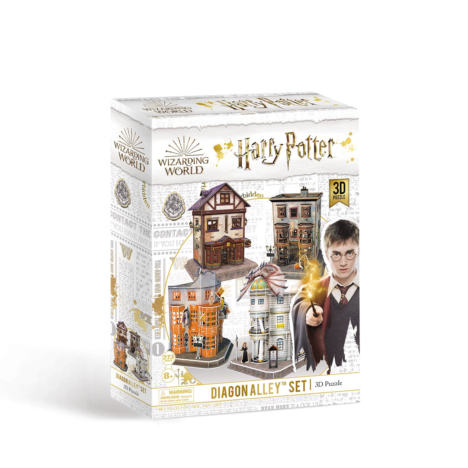 Puzzle 3D - Harry Potter Diagon Alley 181 pcs