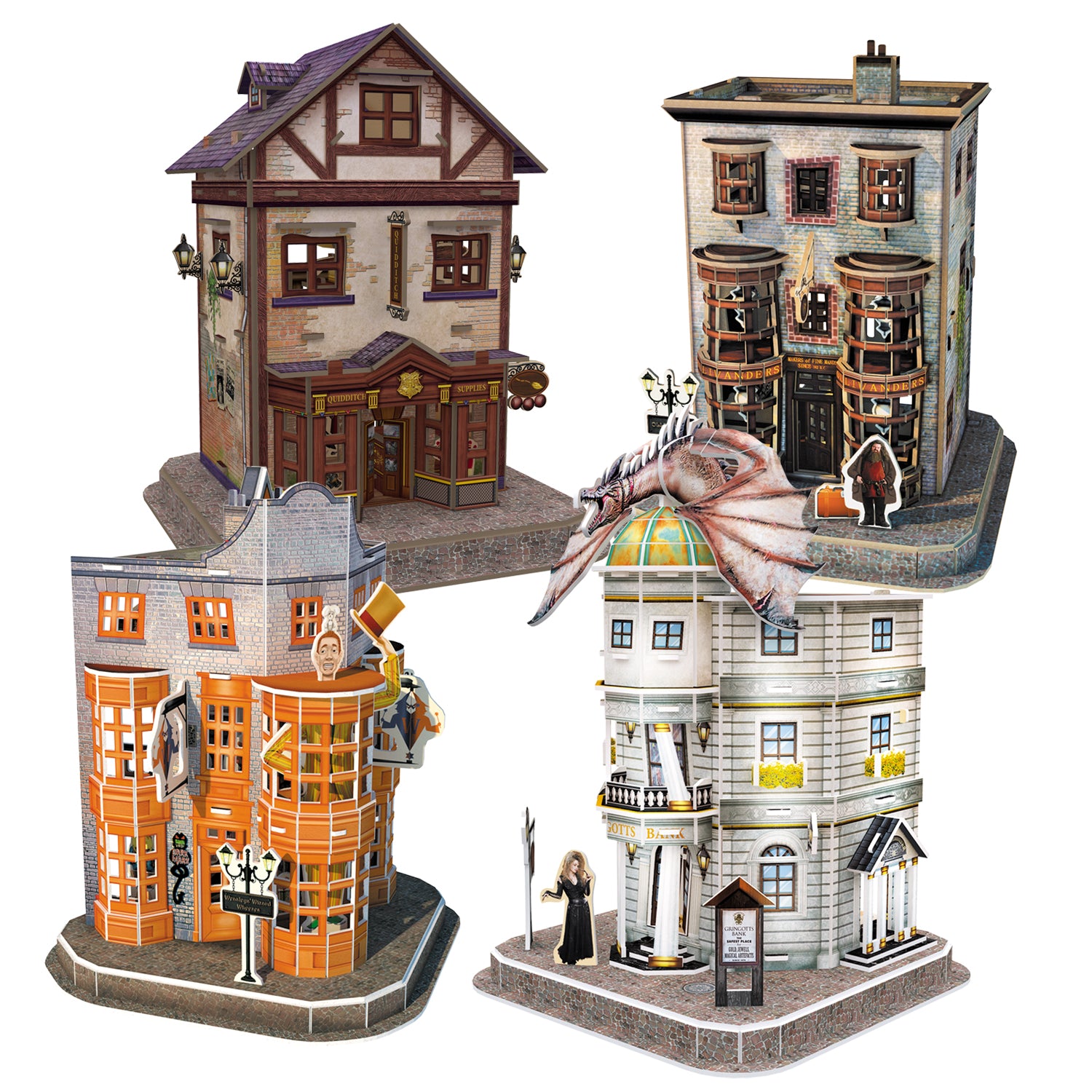 Puzzle 3D - Harry Potter Diagon Alley 181 pcs