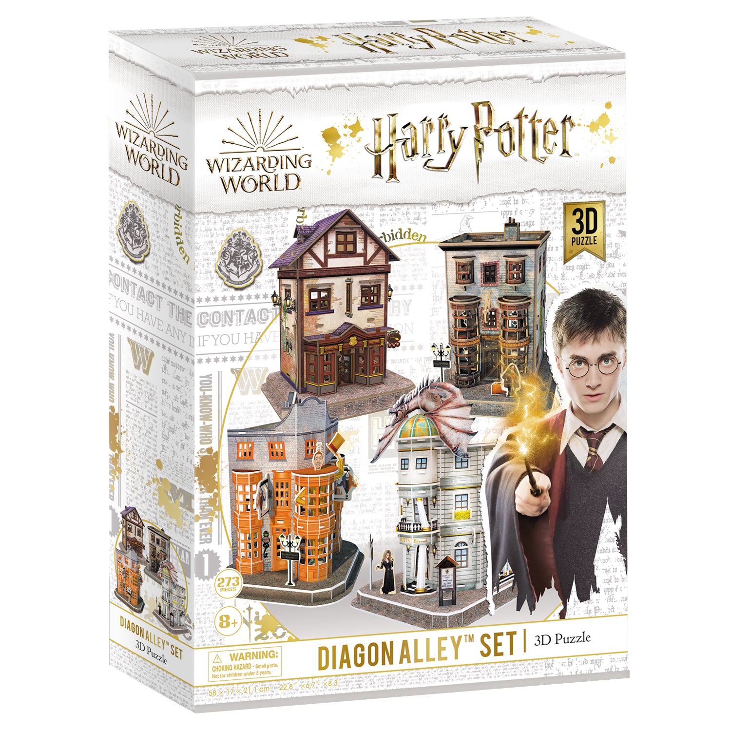 Puzzle 3D - Harry Potter Diagon Alley 181 pcs