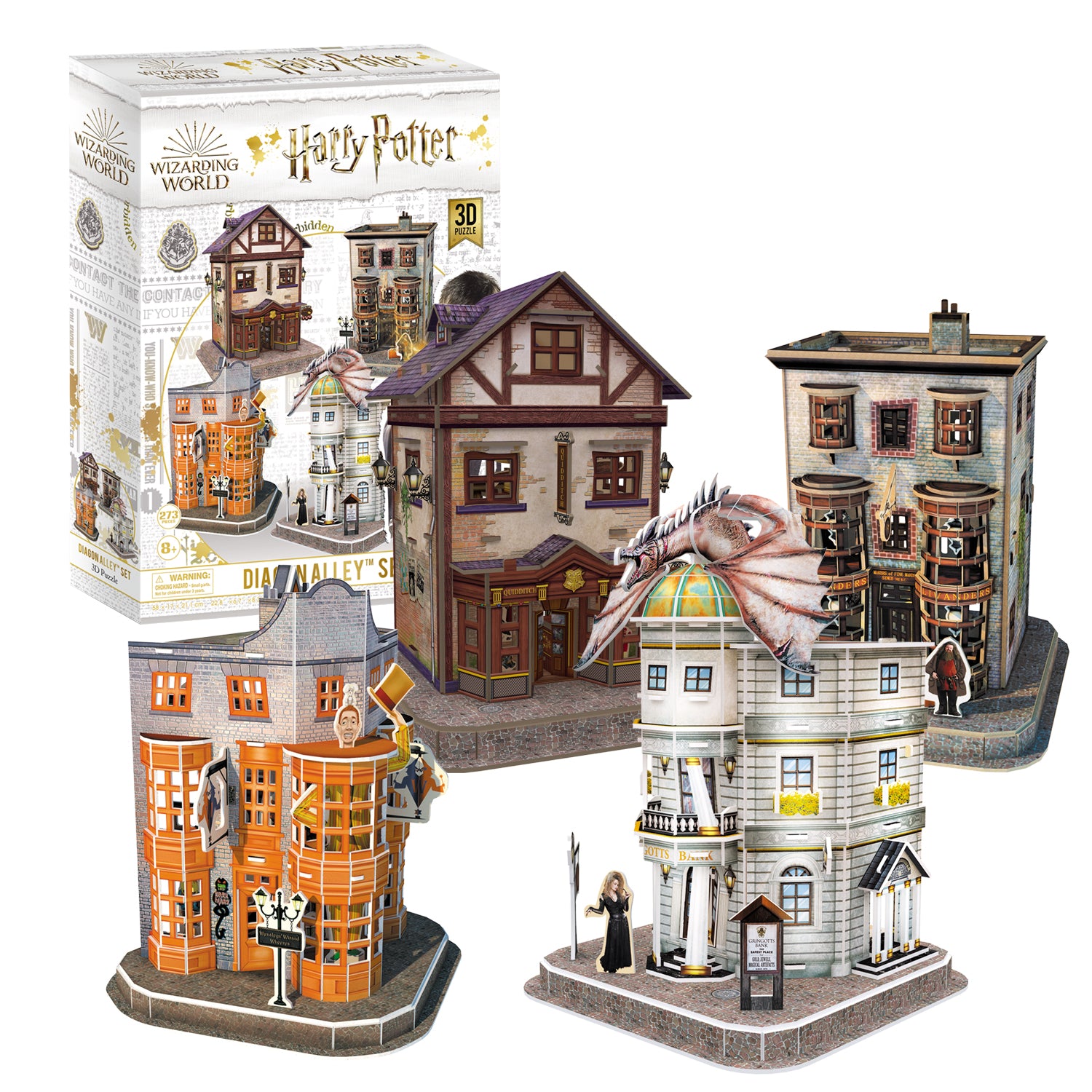 Puzzle 3D - Harry Potter Diagon Alley 181 pcs
