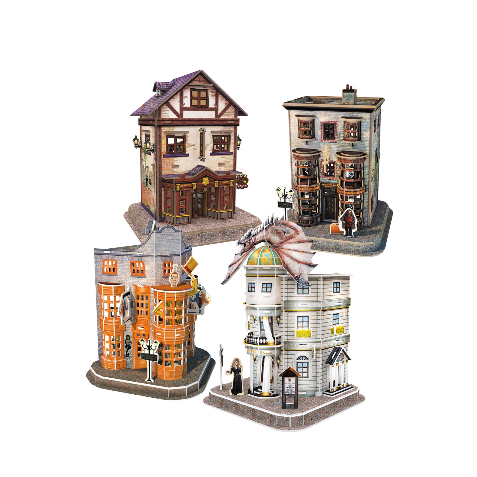 Puzzle 3D - Harry Potter Diagon Alley 181 pcs