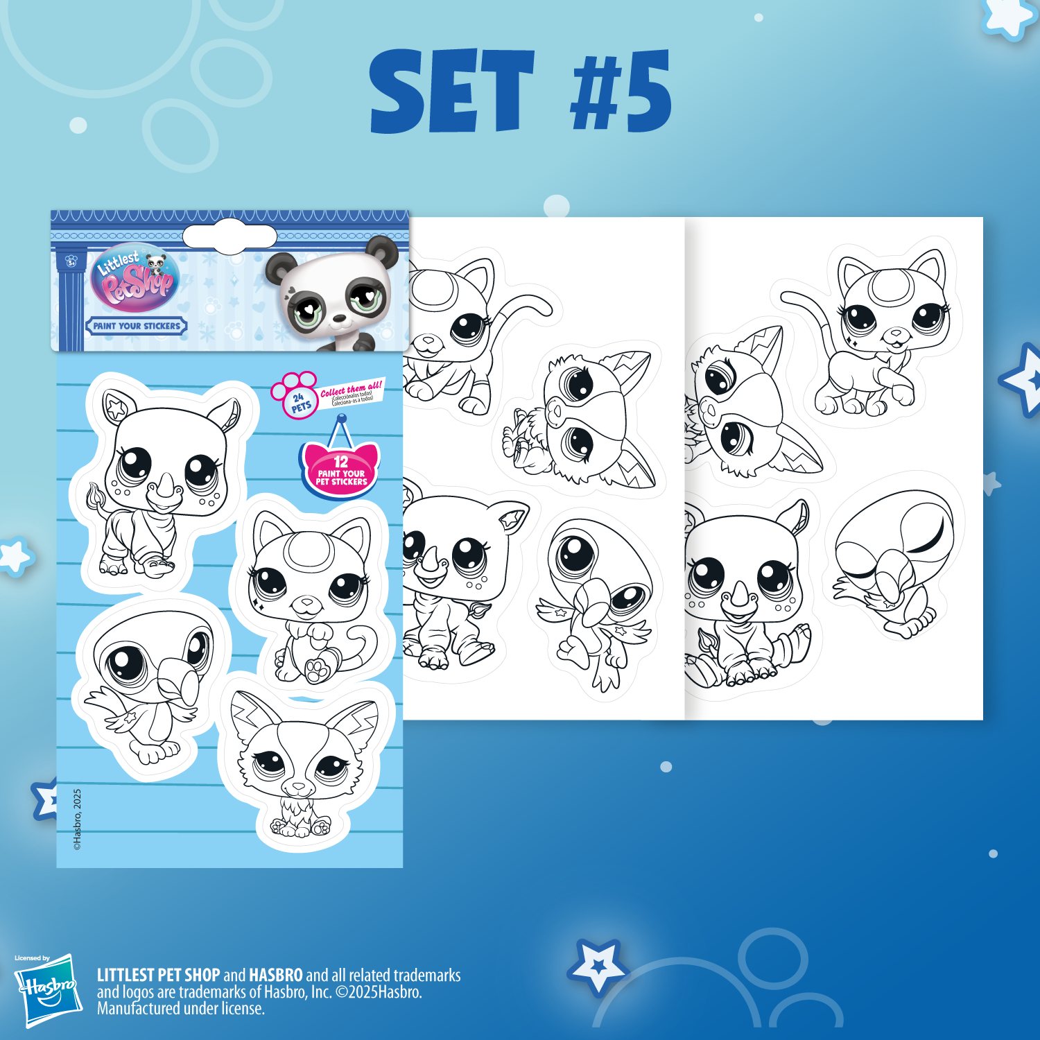 Littlest Pet Shop - Paint Your Stickers