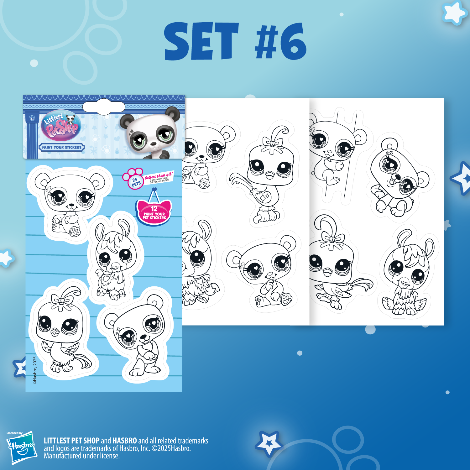 Littlest Pet Shop - Paint Your Stickers