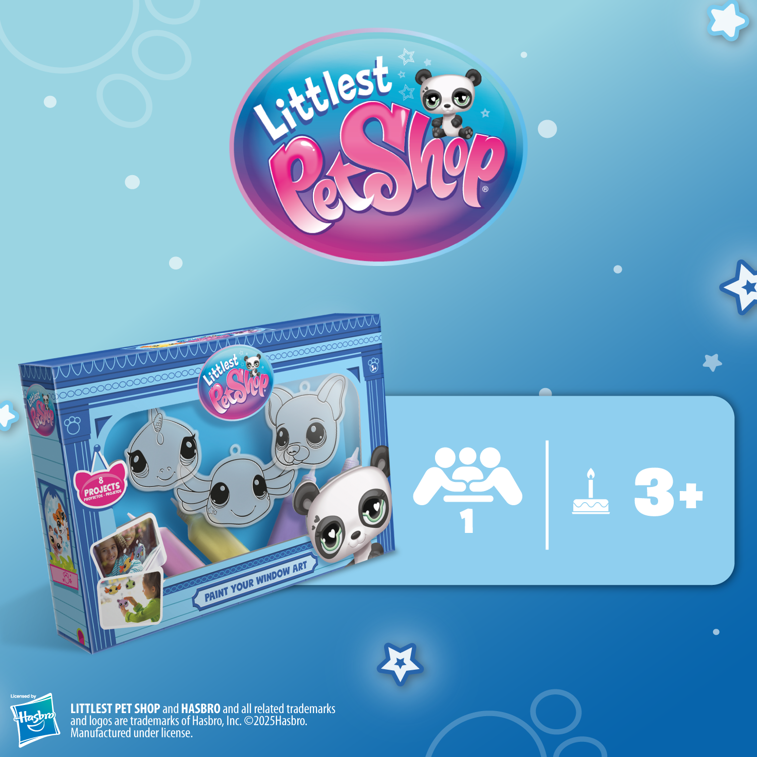 Litttlest Pet Shop - Paint Your Window Art