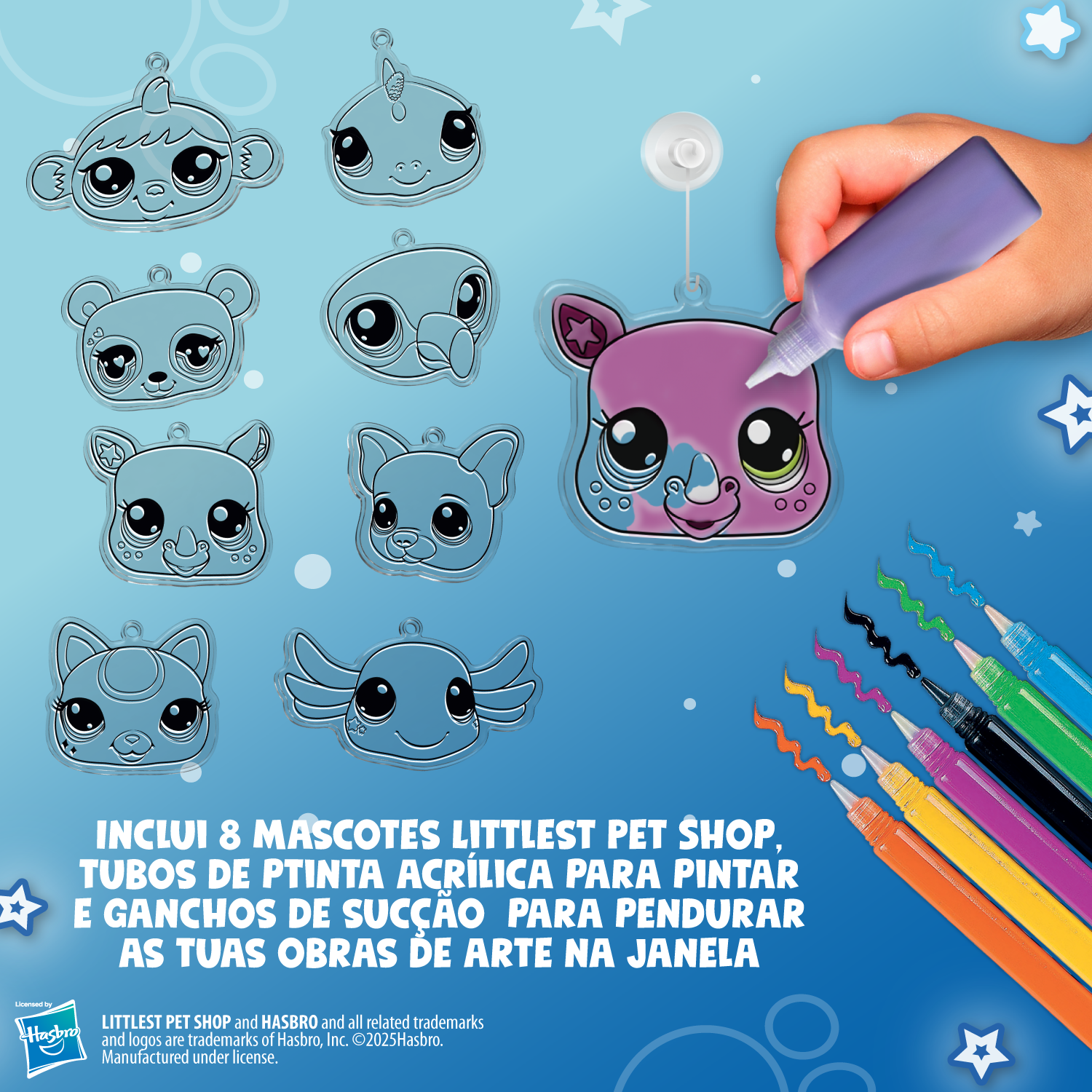 Littlest Pet Shop - Arte para pintar tu ventana