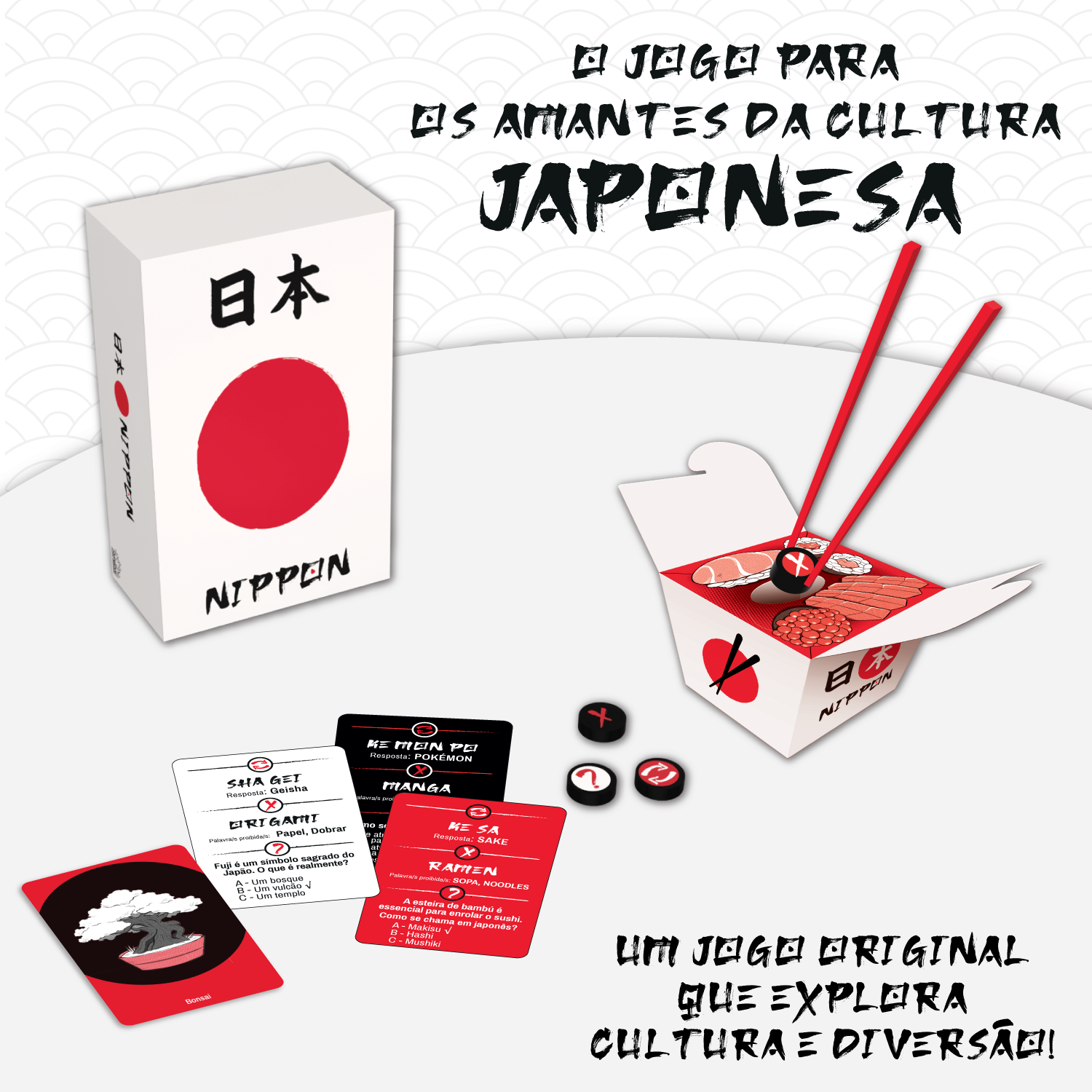 Juego de fiesta Nippon - Juegos creativos en vivo