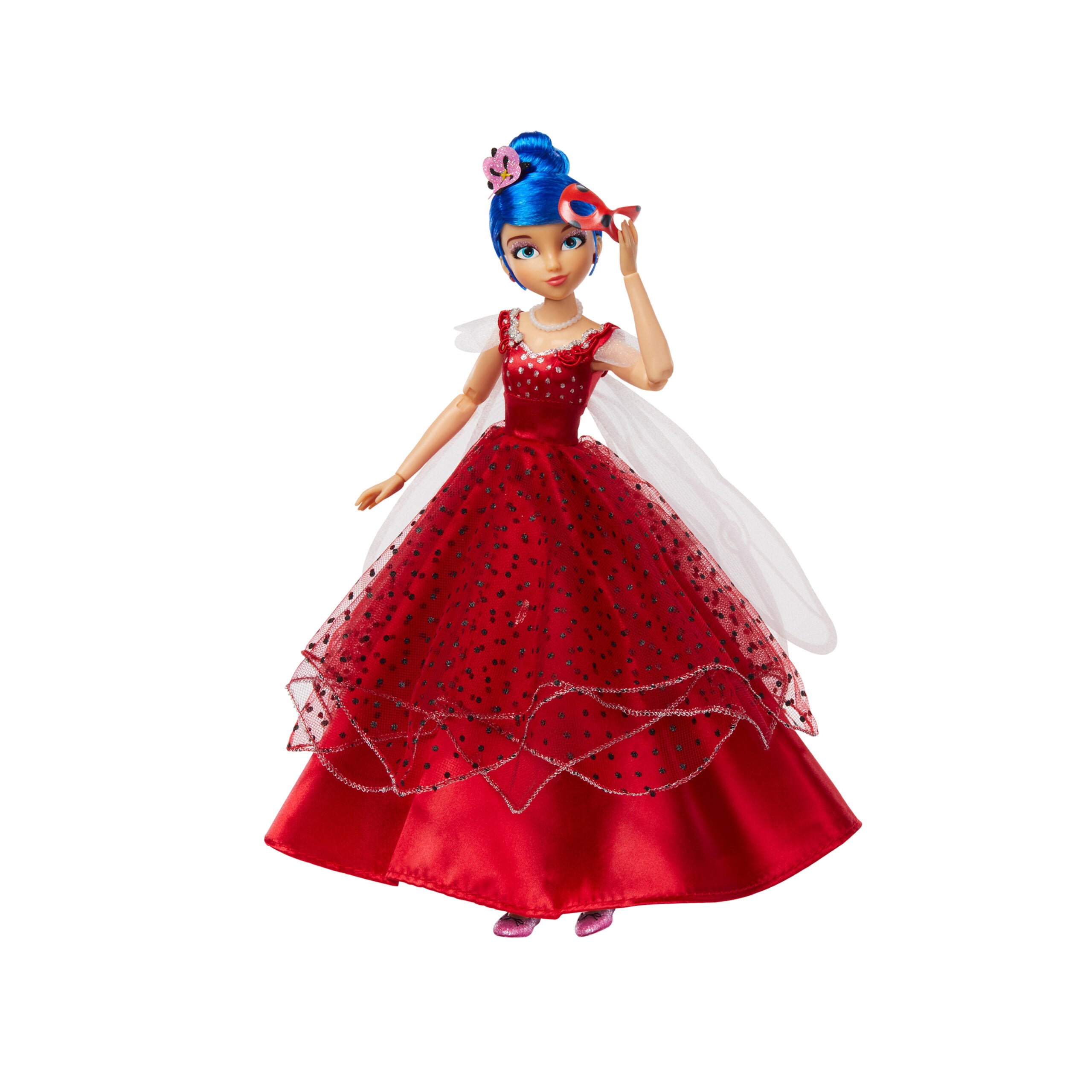 Ladybug - Boneca Marinette 26 cm- Vestido de Baile