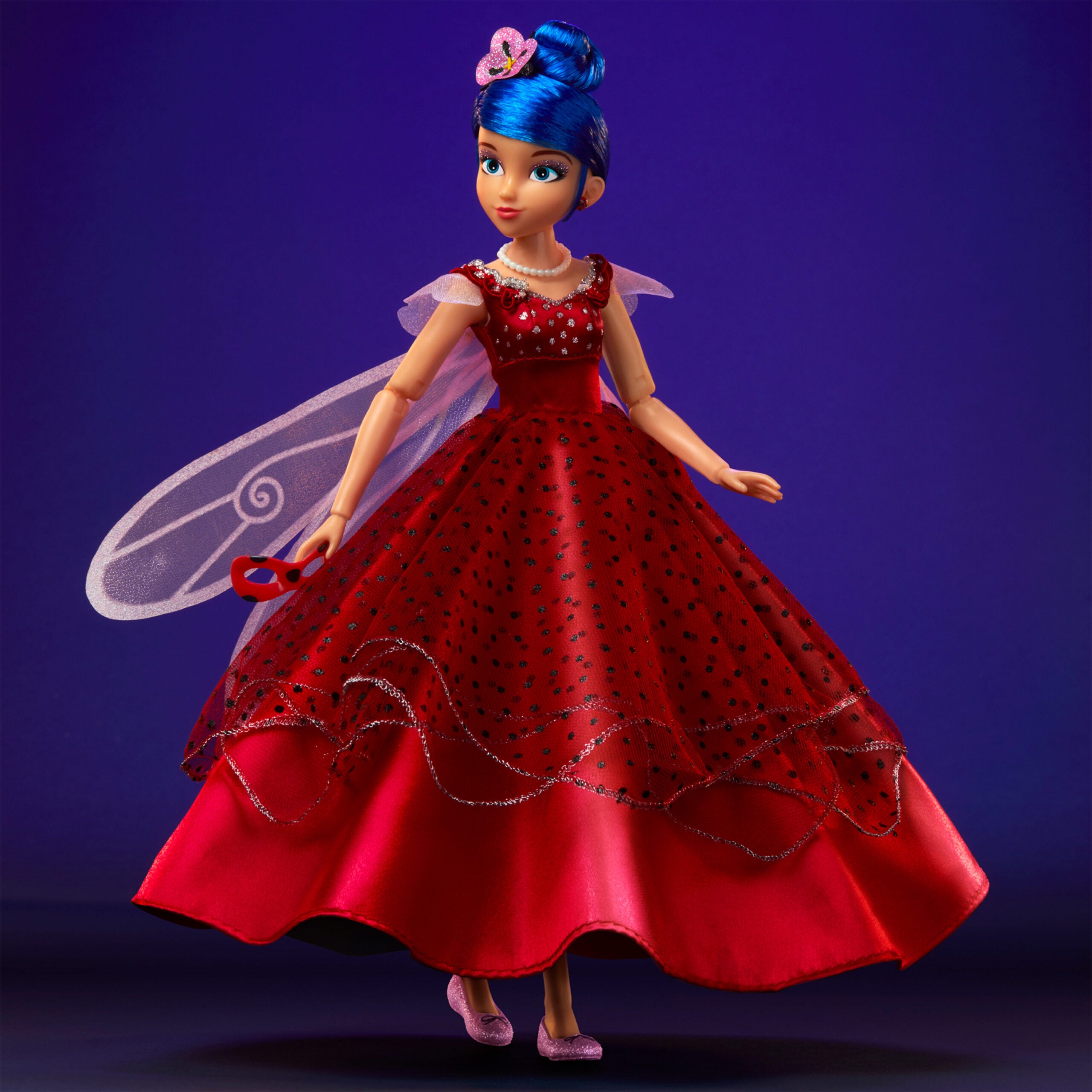 Ladybug - Boneca Marinette 26 cm- Vestido de Baile