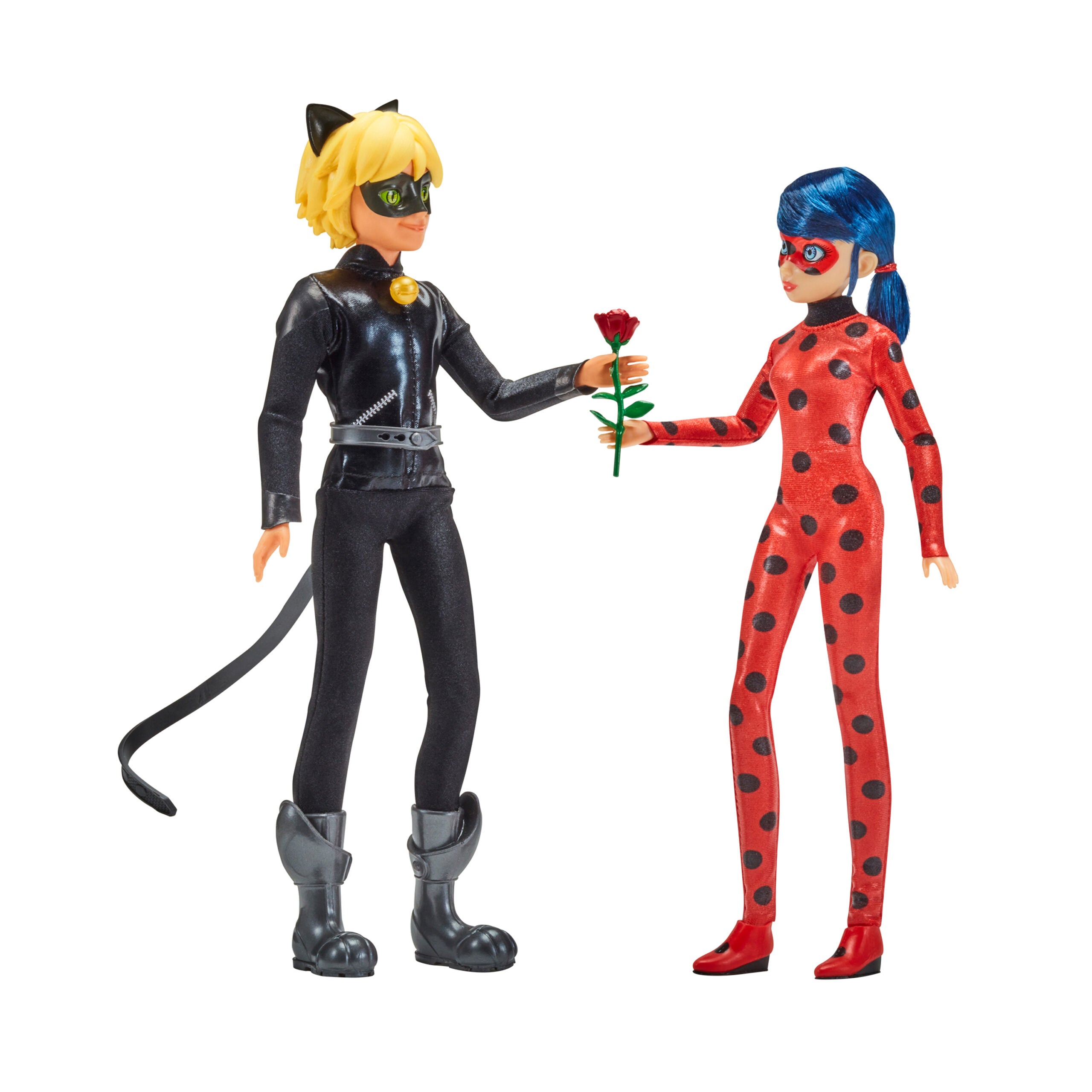 Ladybug - Pack de 2 Bonecas Ladybug e Cat Noir Filme (26 cm)