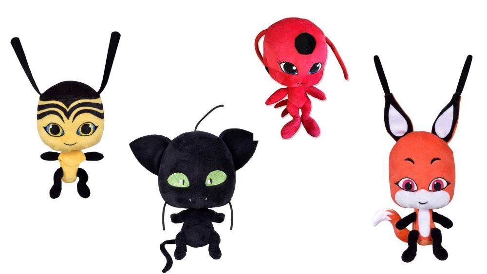 Miraculous Ladybug Plush Toys - TRIXX