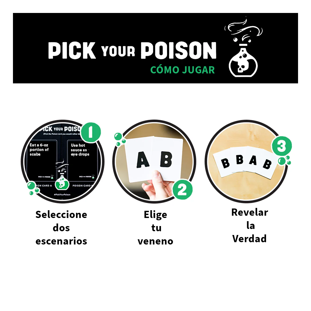 Pick Your Poison - Adult Edition