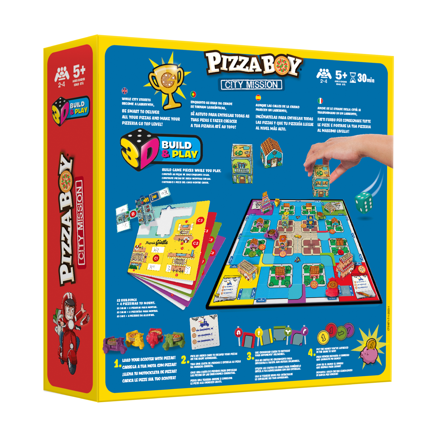 Pizza Boy City Mission - Juegos creativos en vivo