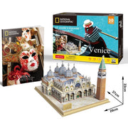 Puzzle 3D - NatGeo Praça de S. Marcos 107pcs
