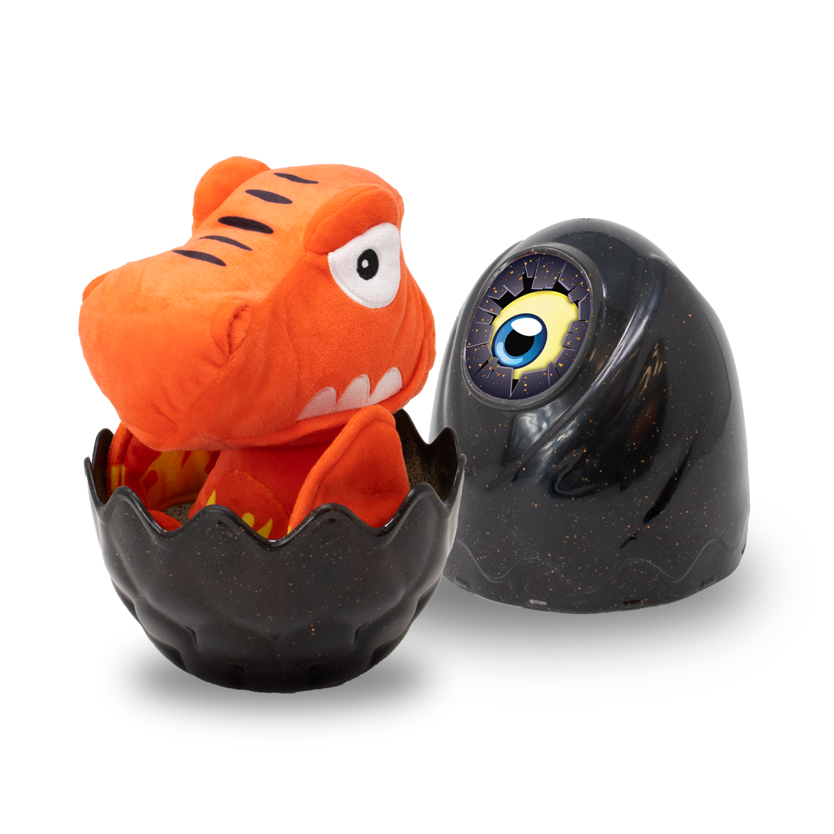 Huevos rompiéndose lava