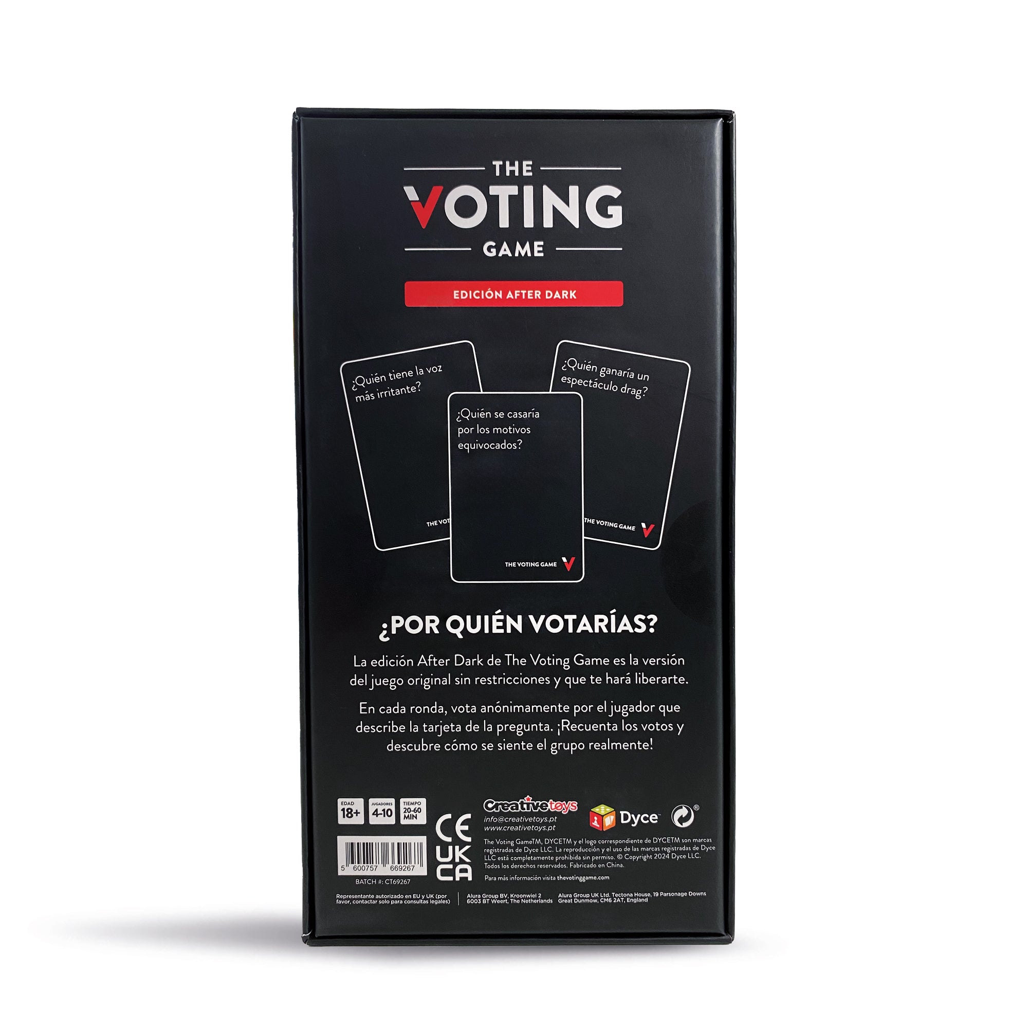 El juego de la votación - Edición para adultos