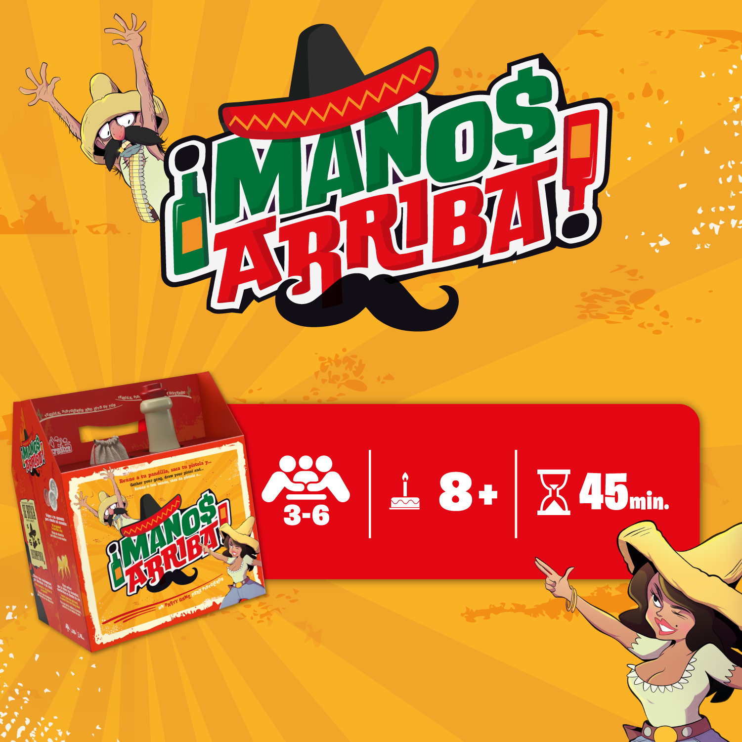 ¡Manos Arriba! - Creative Live Games