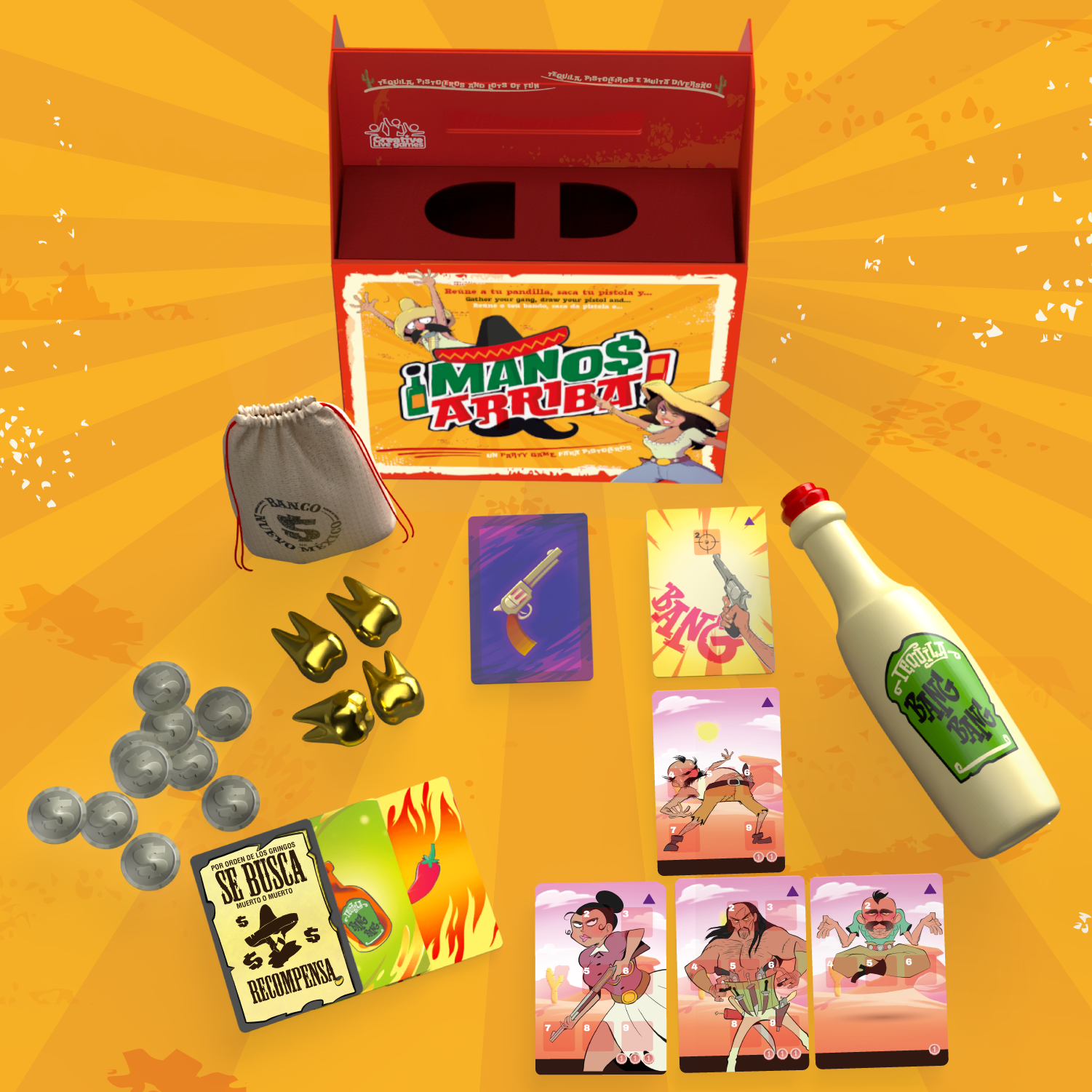 ¡Manos Arriba! - Creative Live Games