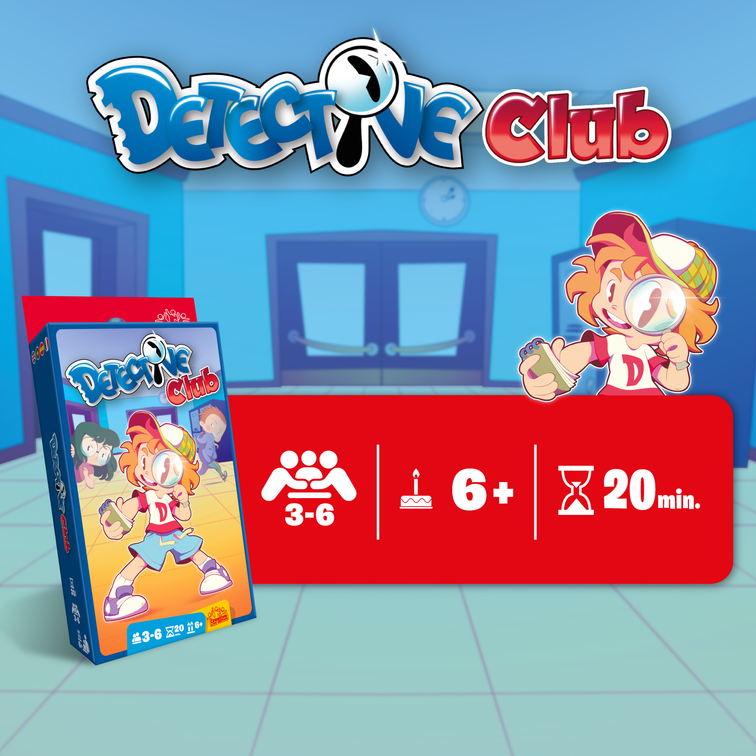 Club de detectives - Juegos creativos en vivo